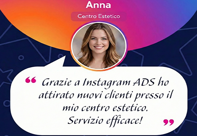 video Instagram Ads centro estetico e benessere