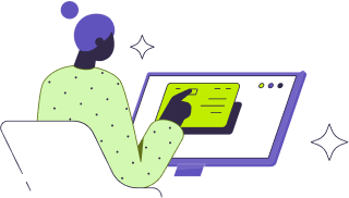 Elemento decorativo FAQ forma sfumata