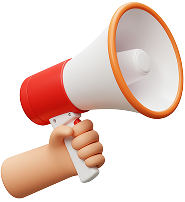 elemento decorativo megafono