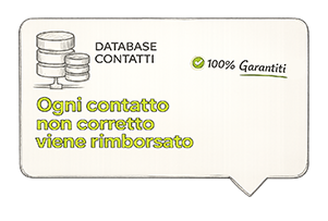 certificato di garanzia database contatti verificati