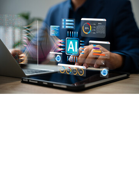 Schermata analisi dati per SEO AI intelligenza artificiale