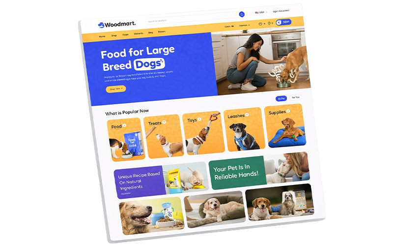 Template WordPress ristorante food delivery menu online